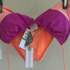 NWT O'Neill 2 piece bikini swimwear size Large