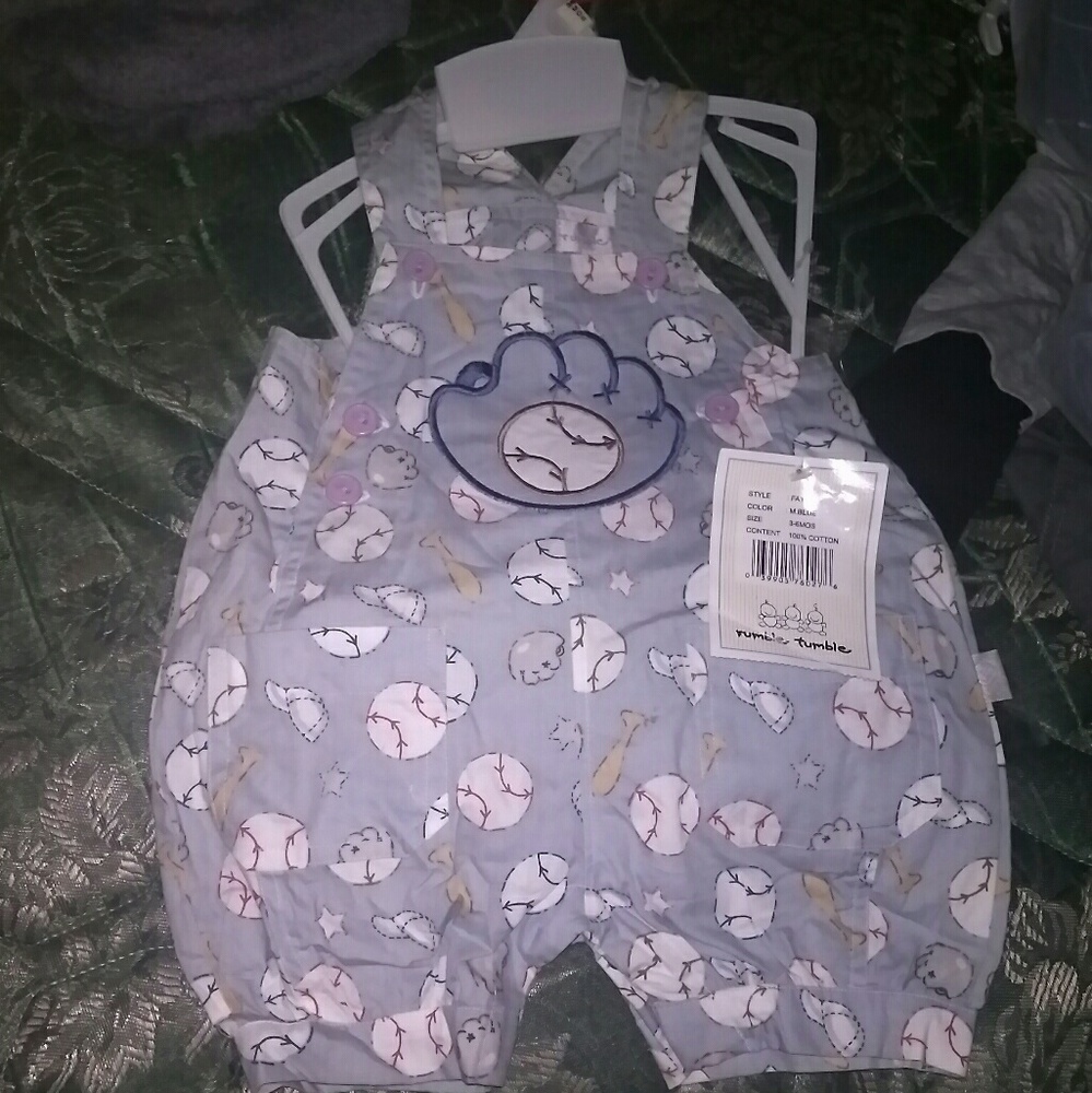 Baby Boy Baseball romper