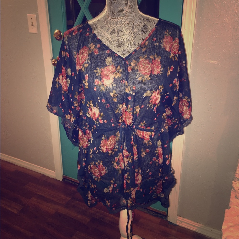 Flowy Floral Blouse