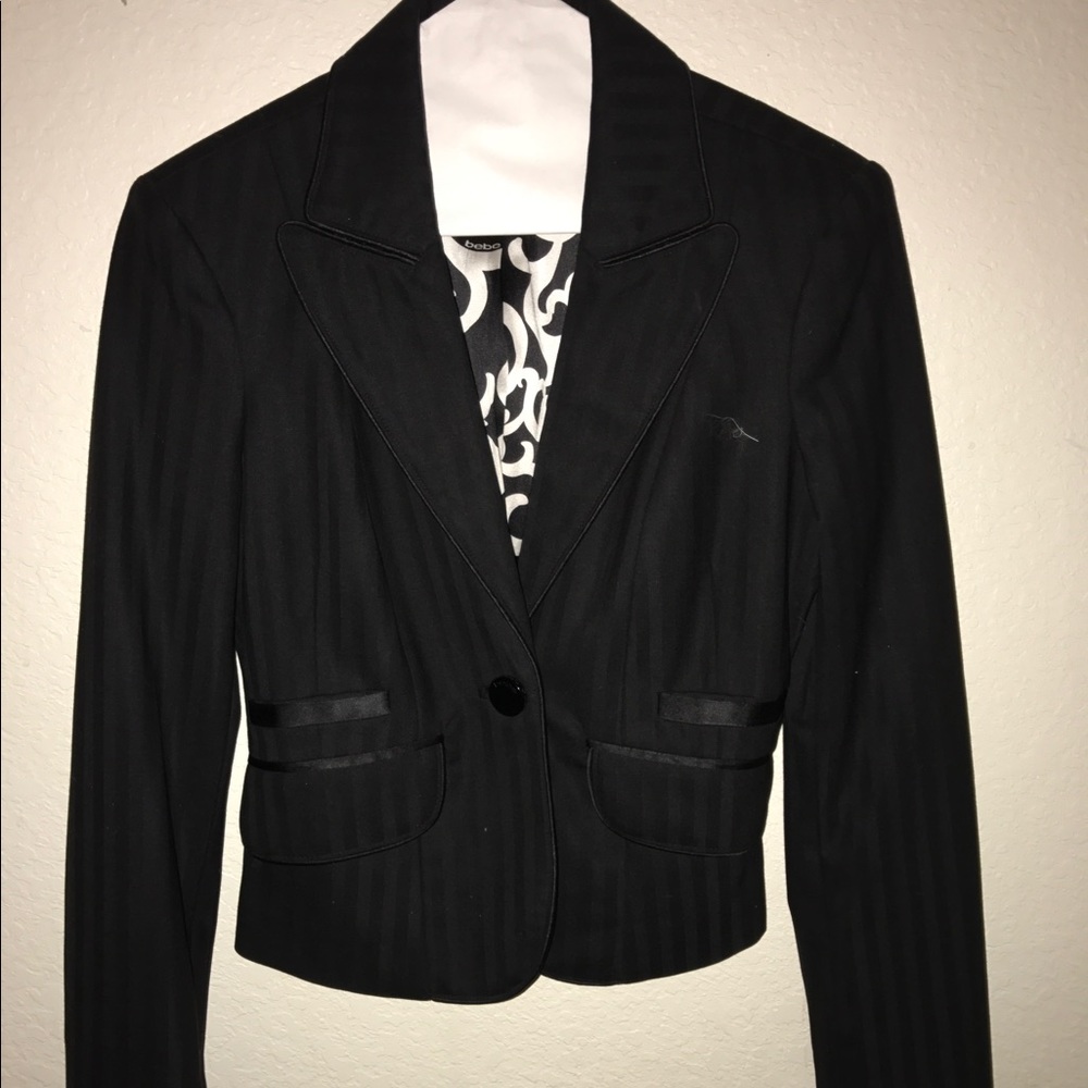Bebe black blazer