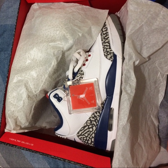 Air Jordan OG True blue 3's - Picture 3 of 7