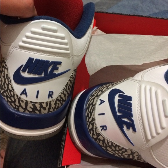 Air Jordan OG True blue 3's - Picture 7 of 7
