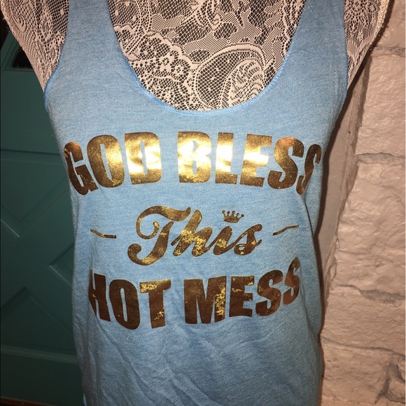 Turquoise Boutique Tank - Picture 2 of 3