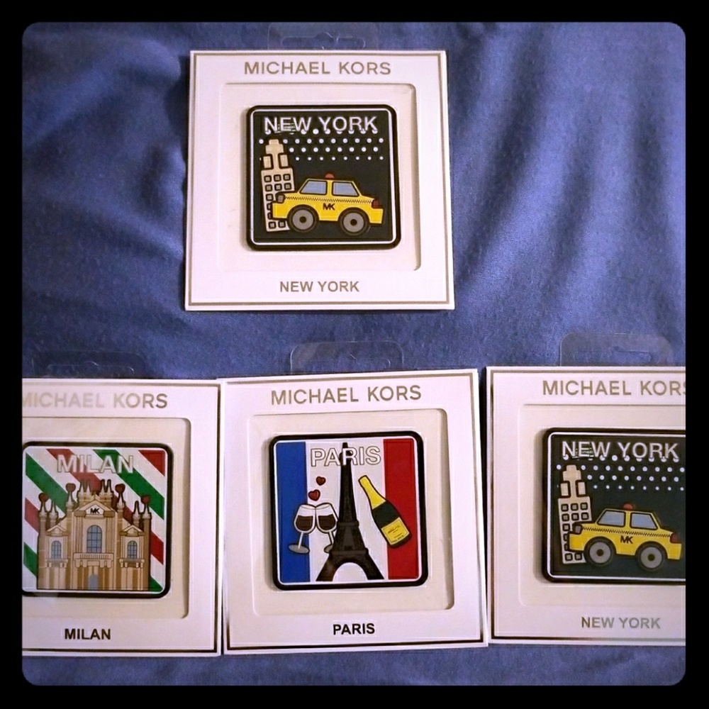 🚫🚫SOLD🚫🚫Michael Kors leather stickers