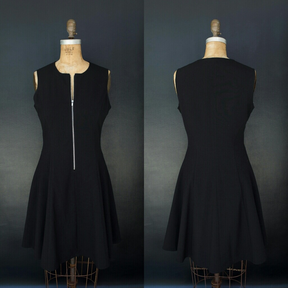 Calvin Klein Sleeveless Black Dress, Size 6