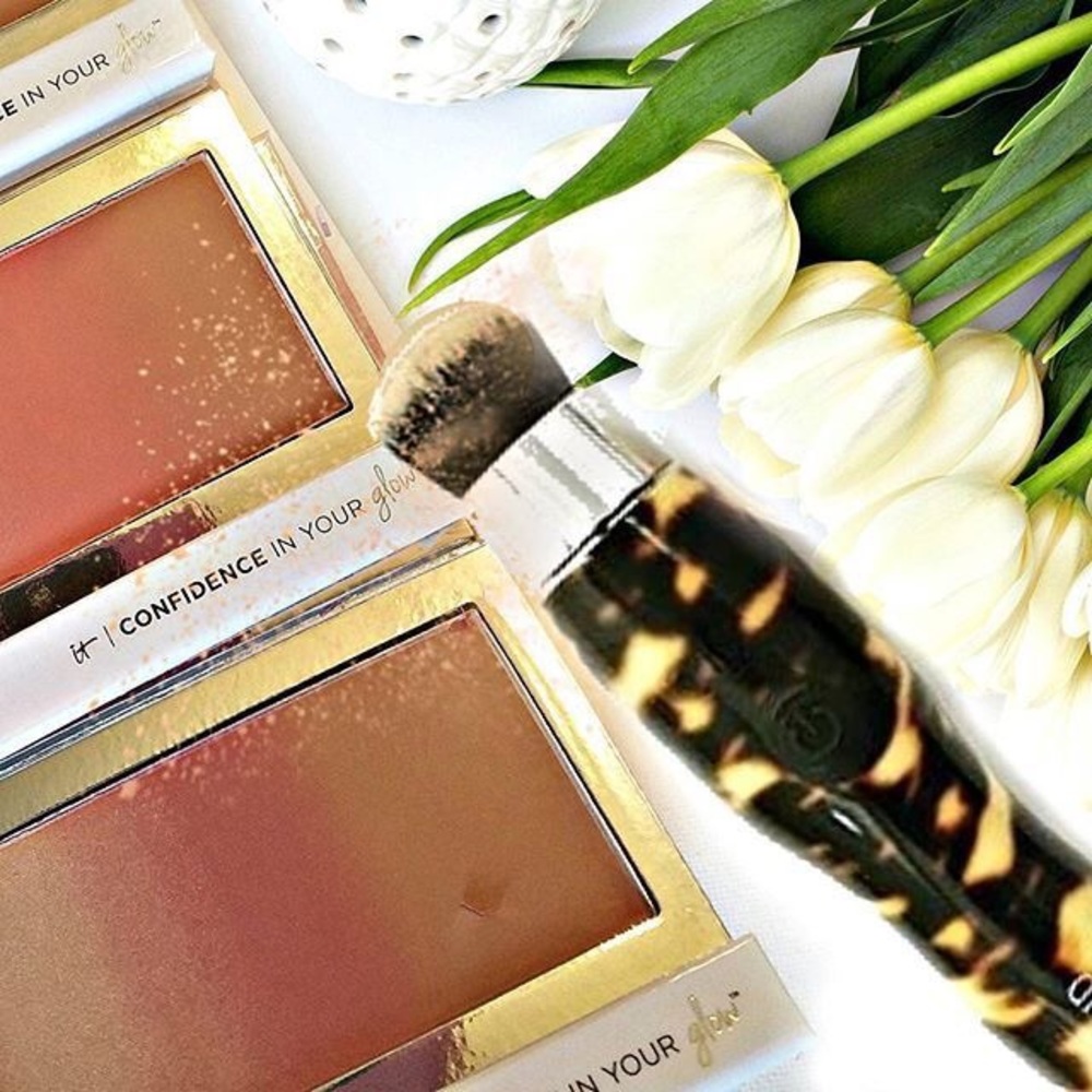Confidence in your glow bronze,blush,&highlight