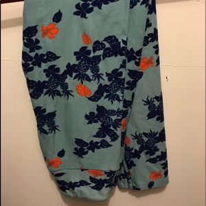 LuLaRoe Pineapple Leggings OS