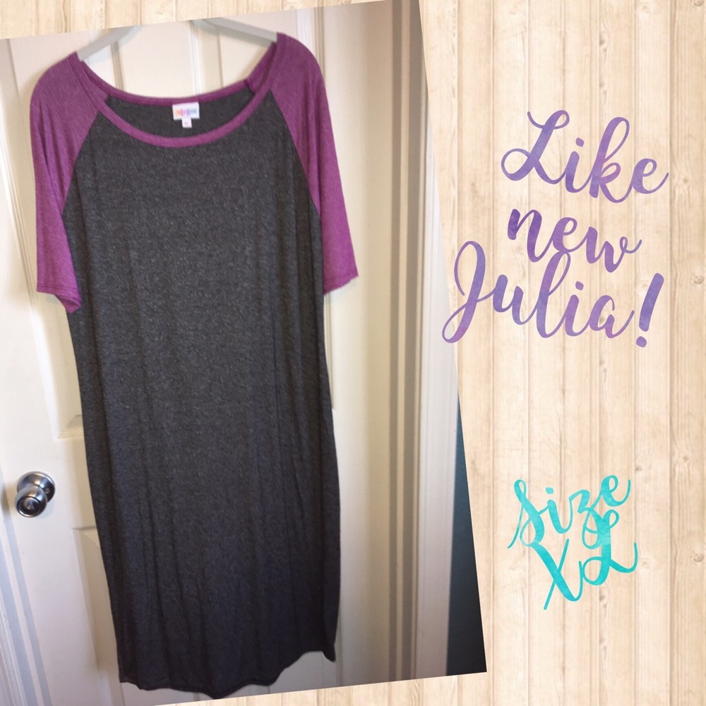 Like New- LuLaRoe Julia Dress XL