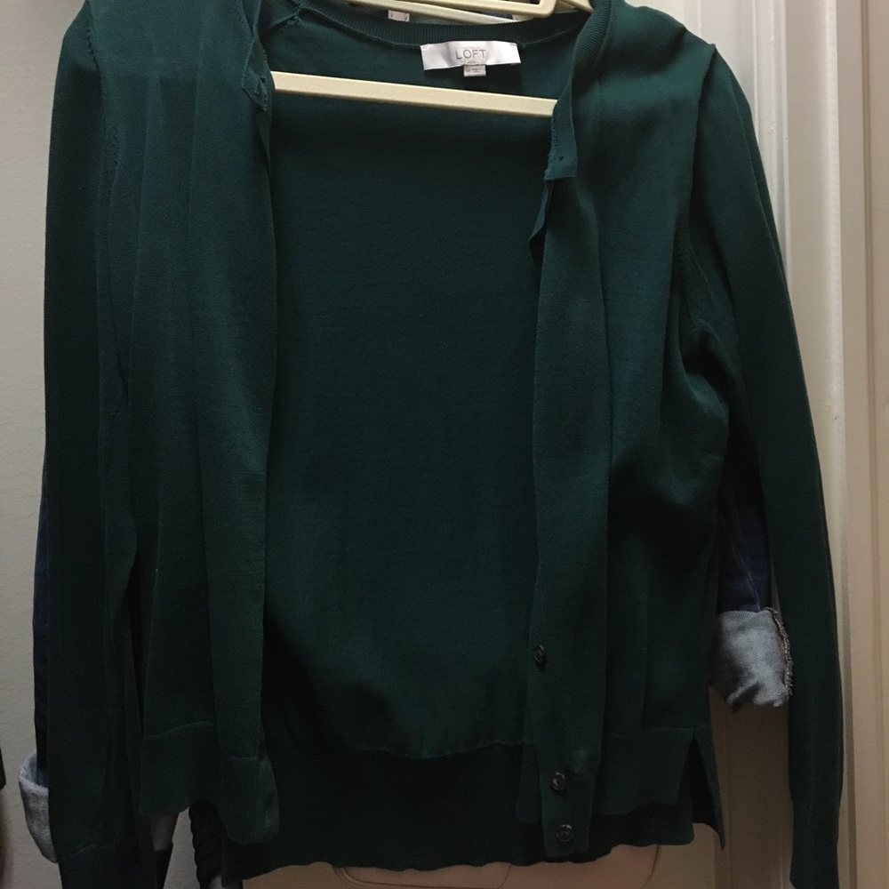 LOFT cardigan (M)