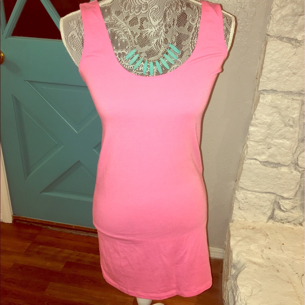 Hot Pink tank dress 💗