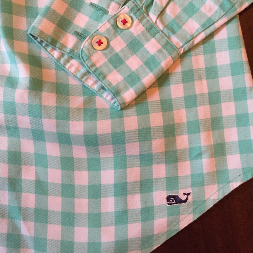Vineyard Vines Gingham Button Down - image 4