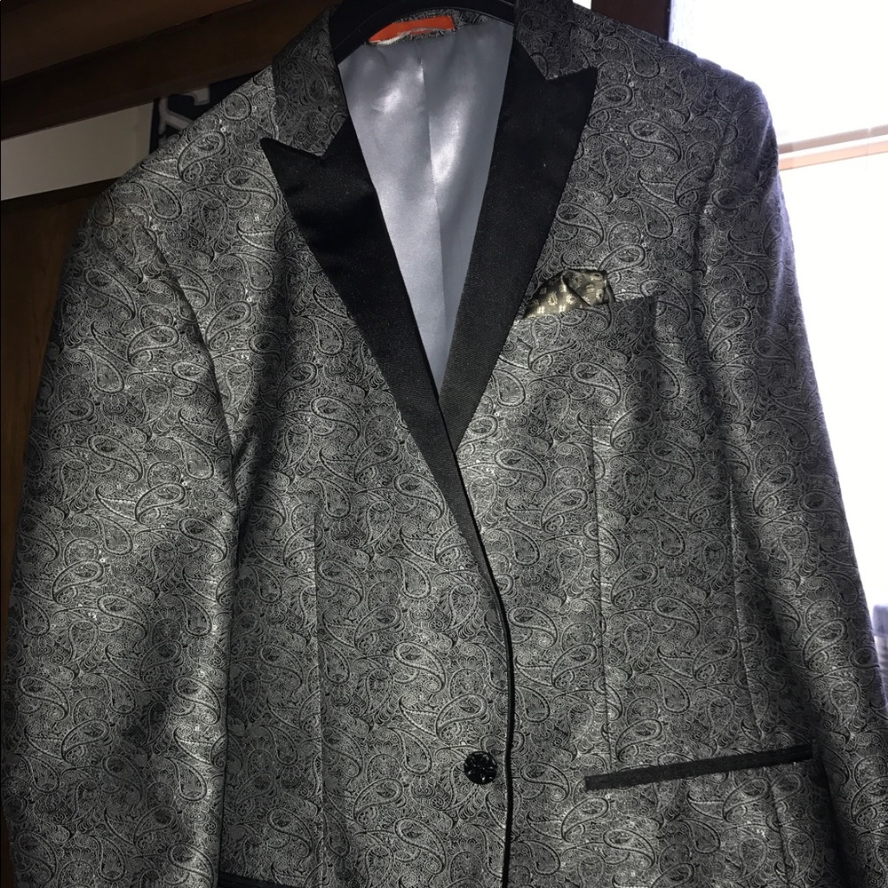 my prom jacket, 42L, slim fit, worn once,