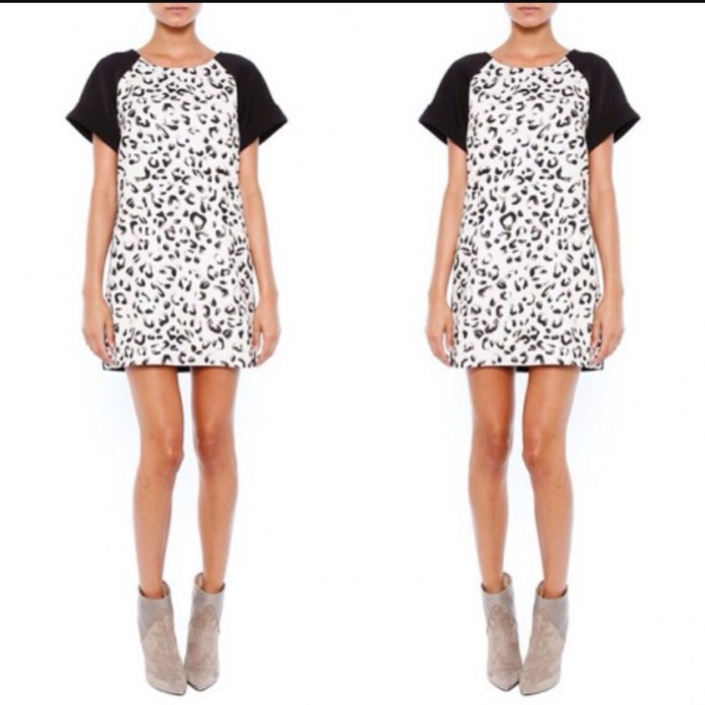 NWT Keepsake Do You Remember Leopard Print Dress - Picture 2 of 8