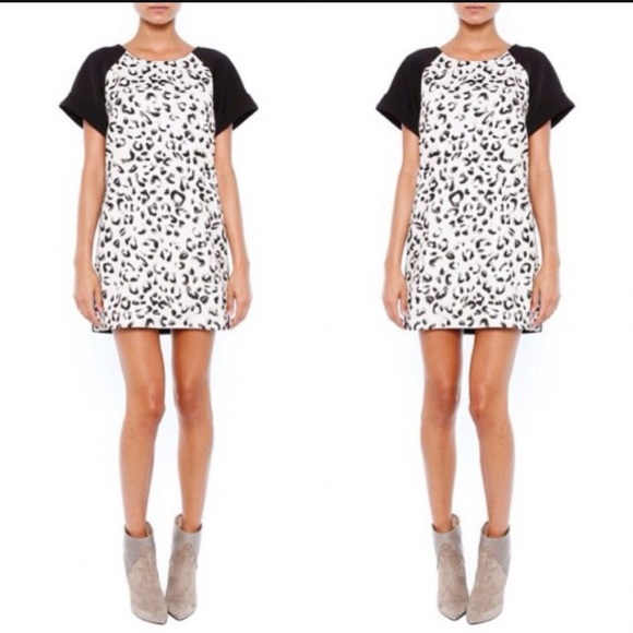 NWT Keepsake Do You Remember Leopard Print Dress - Picture 2 of 8