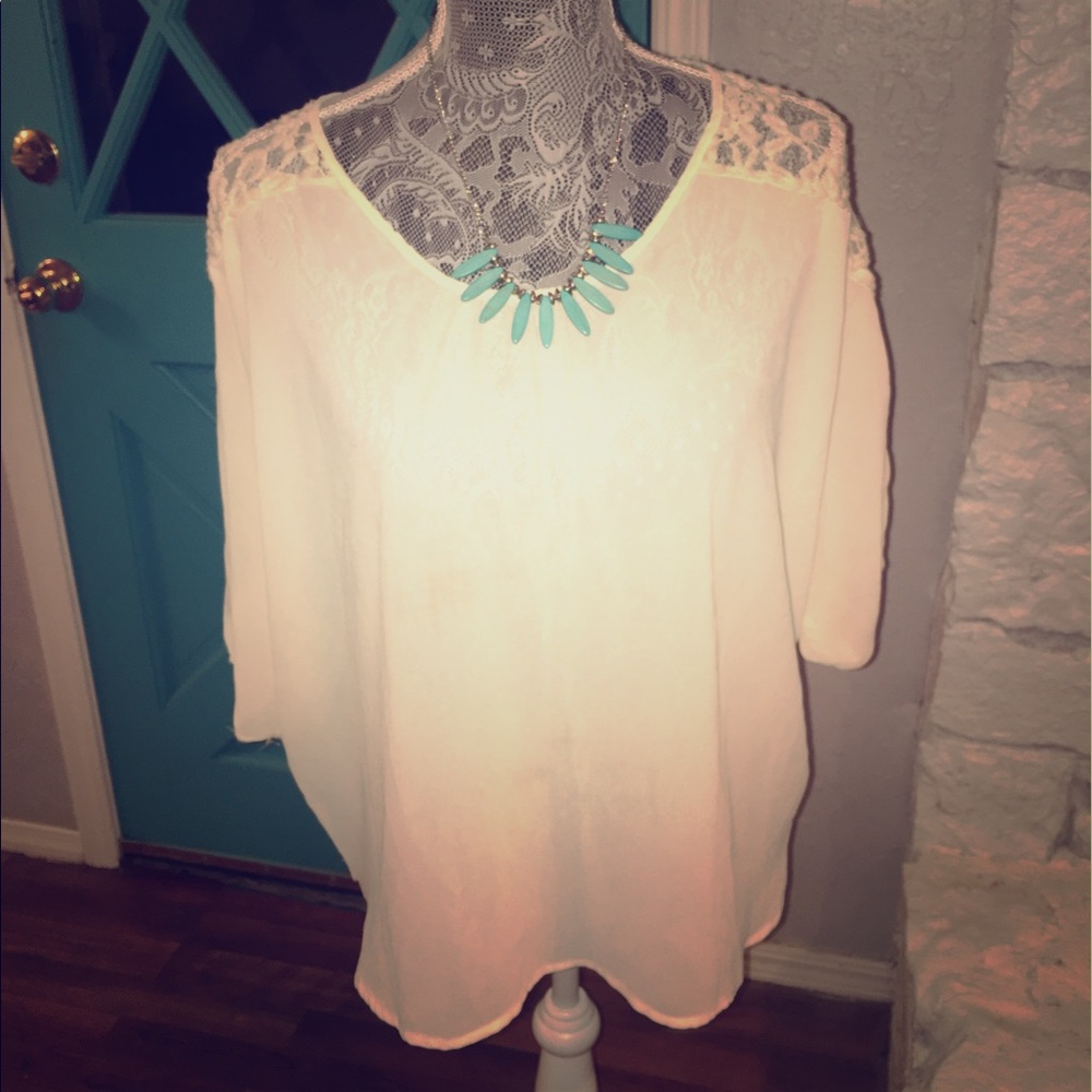 Cream Colored Blouse
