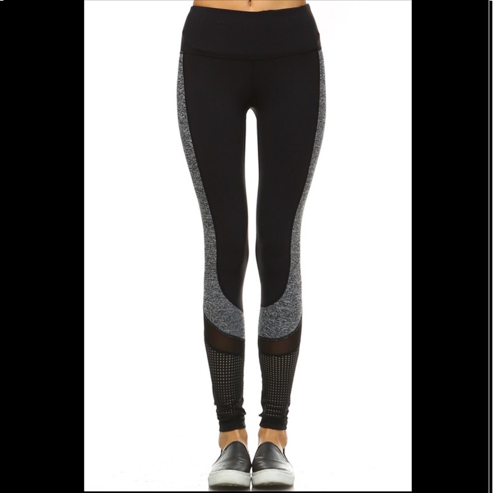 MONO B - Mesh panel workout pants