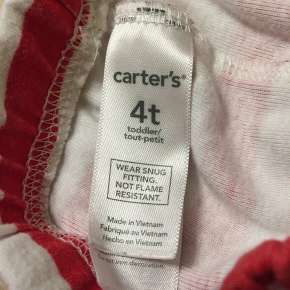 {3/$25} Kids 4T stripe Pajama set unisex - Picture 6 of 7