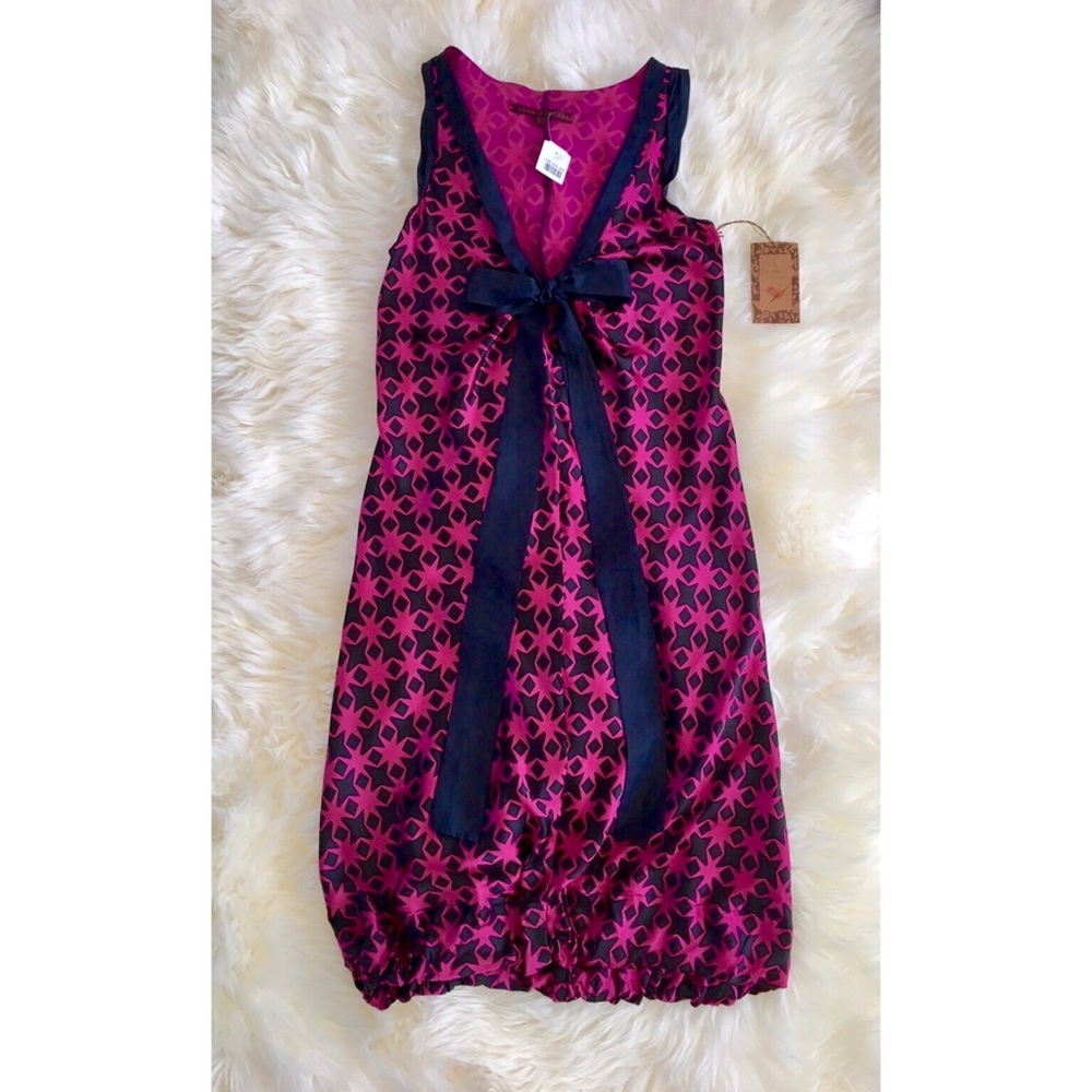 NEW Anthropologie Common Thread Silk Dress