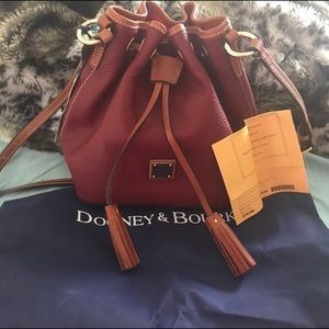 Dooney and Bourke Kendall Crossbody NWT in Wine