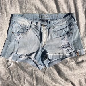 American Eagle Midi Jean shorts