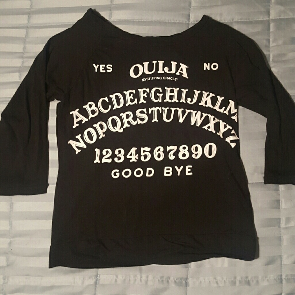 Ouija 3/4 sleeve tshirt
