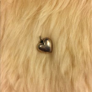 James Avery retired heart pendant