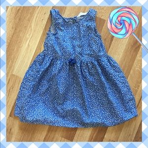 H&M Blue & White Kid's Sun Dress