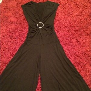 Black jumpsuit romper