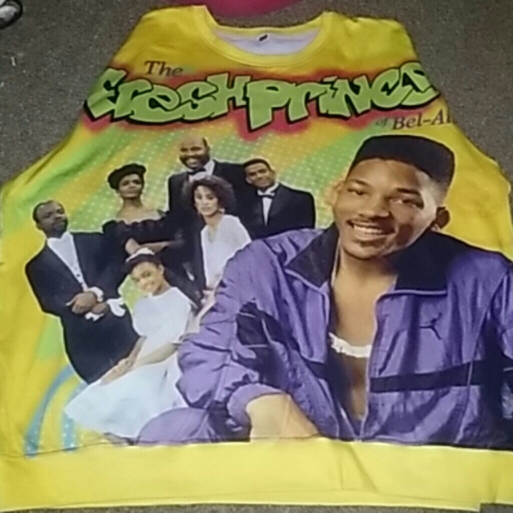 The fresh prince of bel air crewneck xxxl vintage