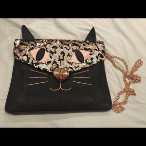 Betsey Johnson Cat purse