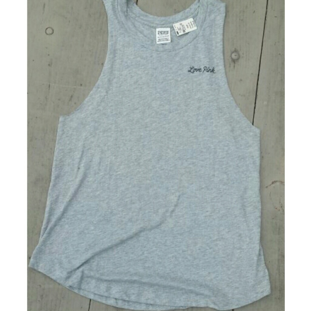 VS PINK MUSCLE TEE