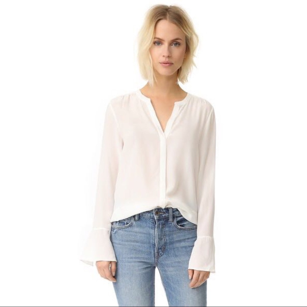 *SOLD* Joie 100% Silk Blouse