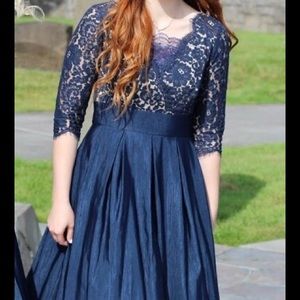 Long gown, prom dress