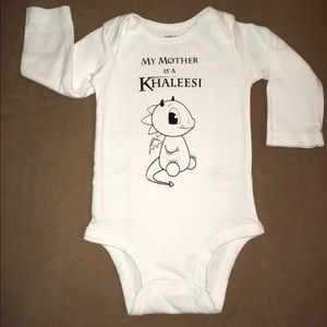 Silkscreened Baby Dragon Onesie