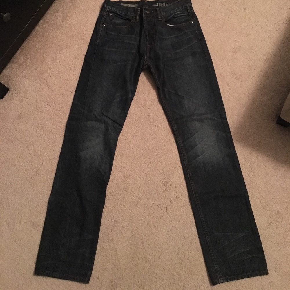 Gap 1969 Dark Blue Jeans 31x32