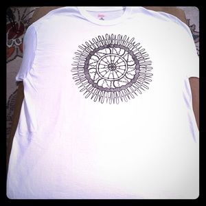 🔸SALE🔸 Silkscreened Men's Mandala T-Shirt
