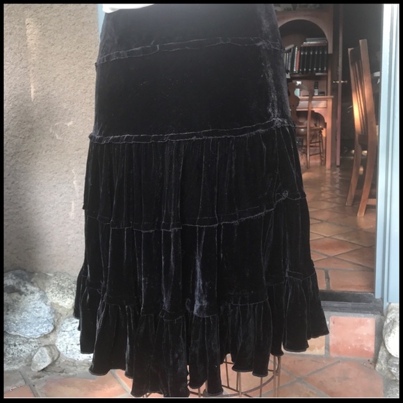 Velvet Skirt by Vince - Picture 3 of 8
