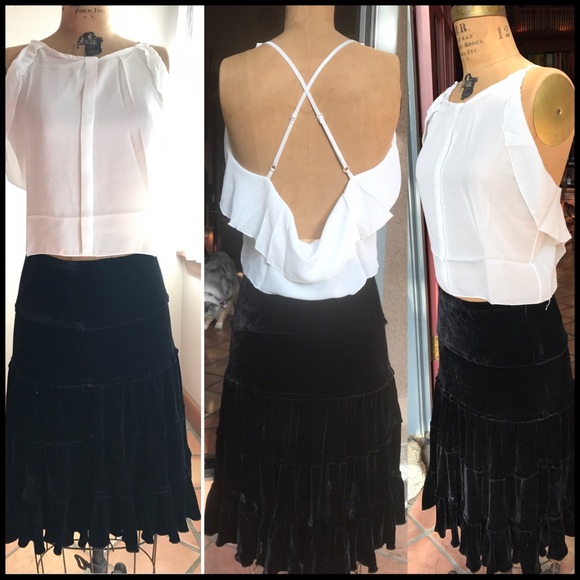 Velvet Skirt by Vince - Picture 7 of 8