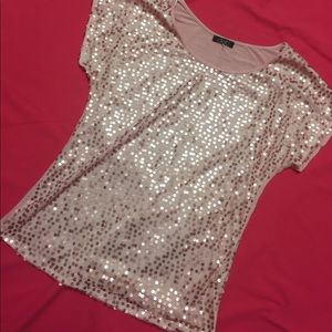 DEB pink sequin shirt