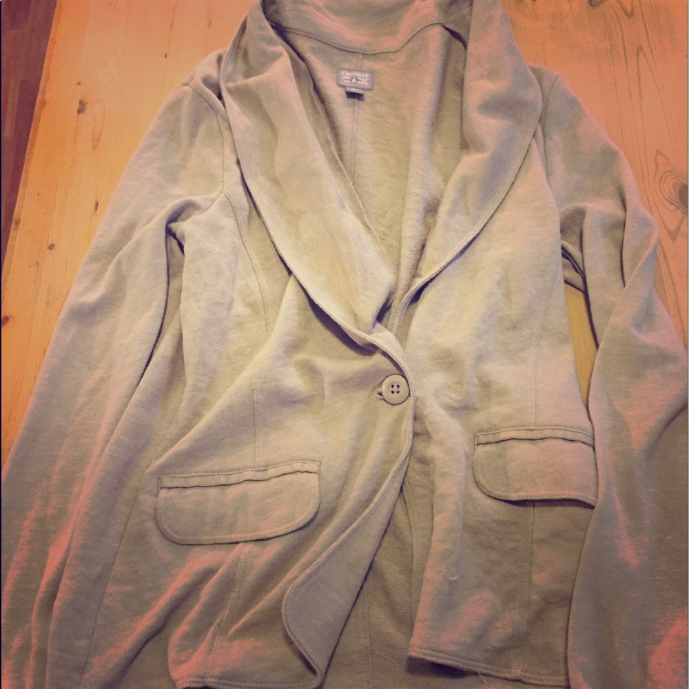 Women's size small Converse Allstar tan jacket
