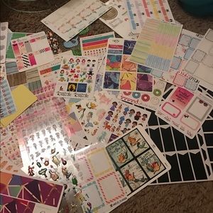 Huge lot of planner stickers !
