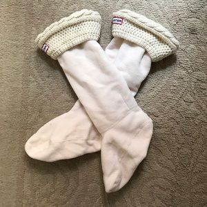 Hunter boots winter socks