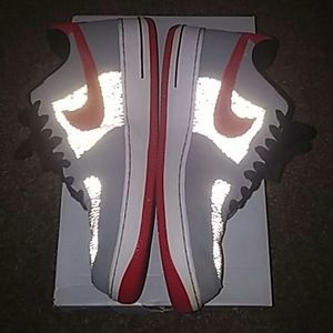 Nike air force one zebra 3m size 13