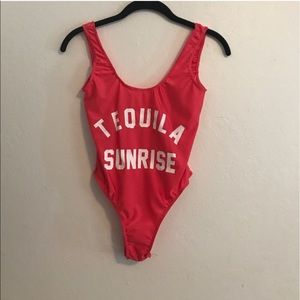 Tequila Sunrise- One Piece