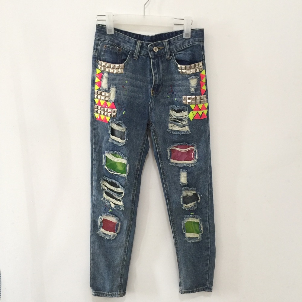 Tar Mafia Ripped Jeans