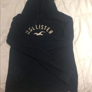 Navy blue kids large hoodie