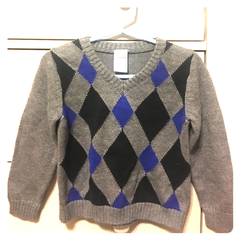 18-24mo Argyle sweater...NWOT