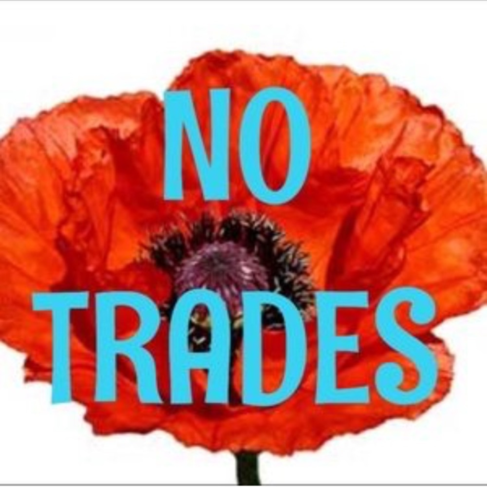 Sorry no trades