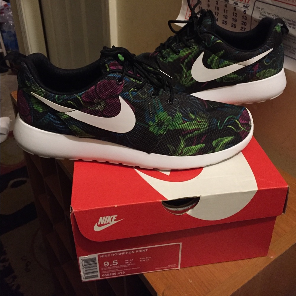 Nike Rosherun Print Men's Sz 9.5