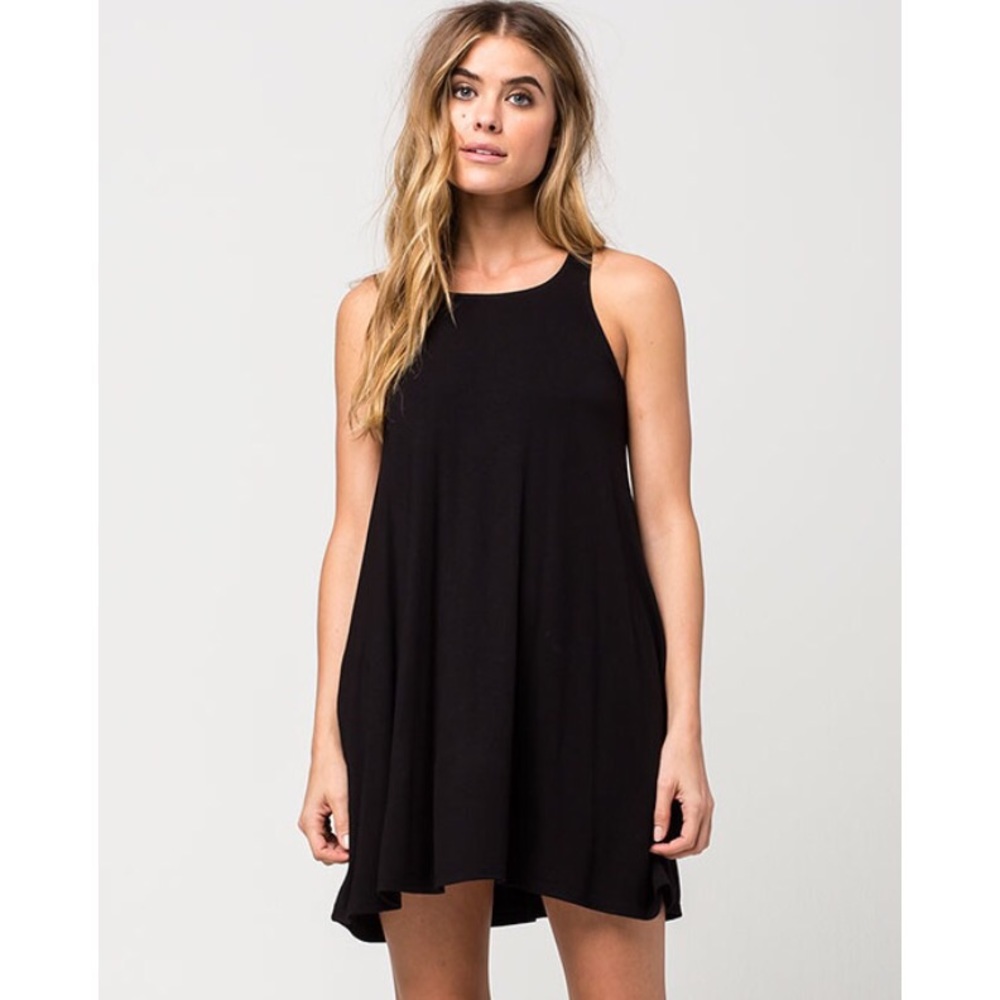 Socialite High Neck Dress